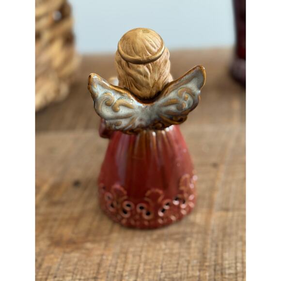 Ceramic Angel Christmas Bell - Picture 3 of 12